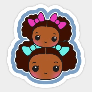 Naiah and Elli "Tsum Tsum" Stack Sticker